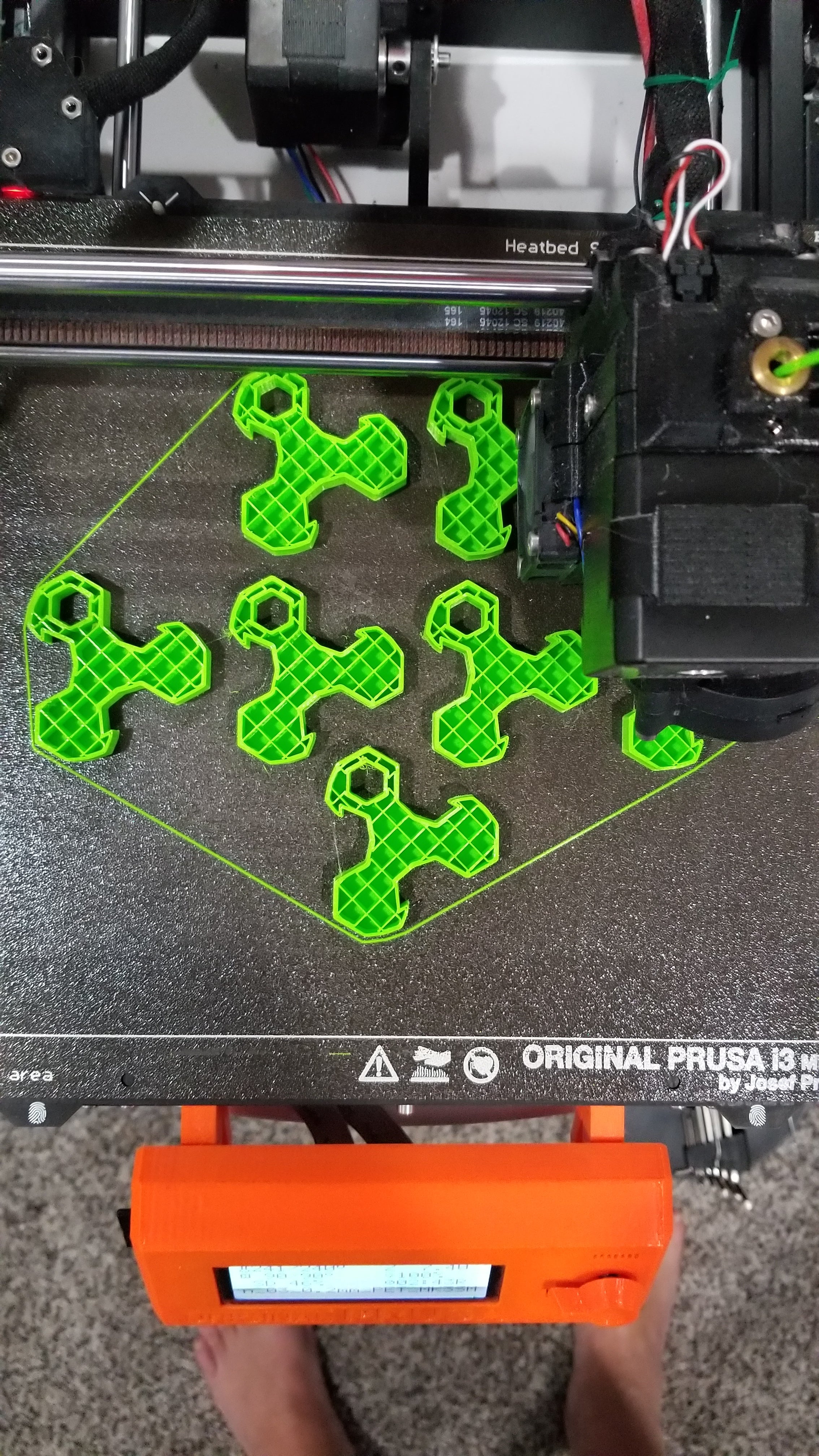 Prime Time Lime: FLUORESCENT Recycled PET-G