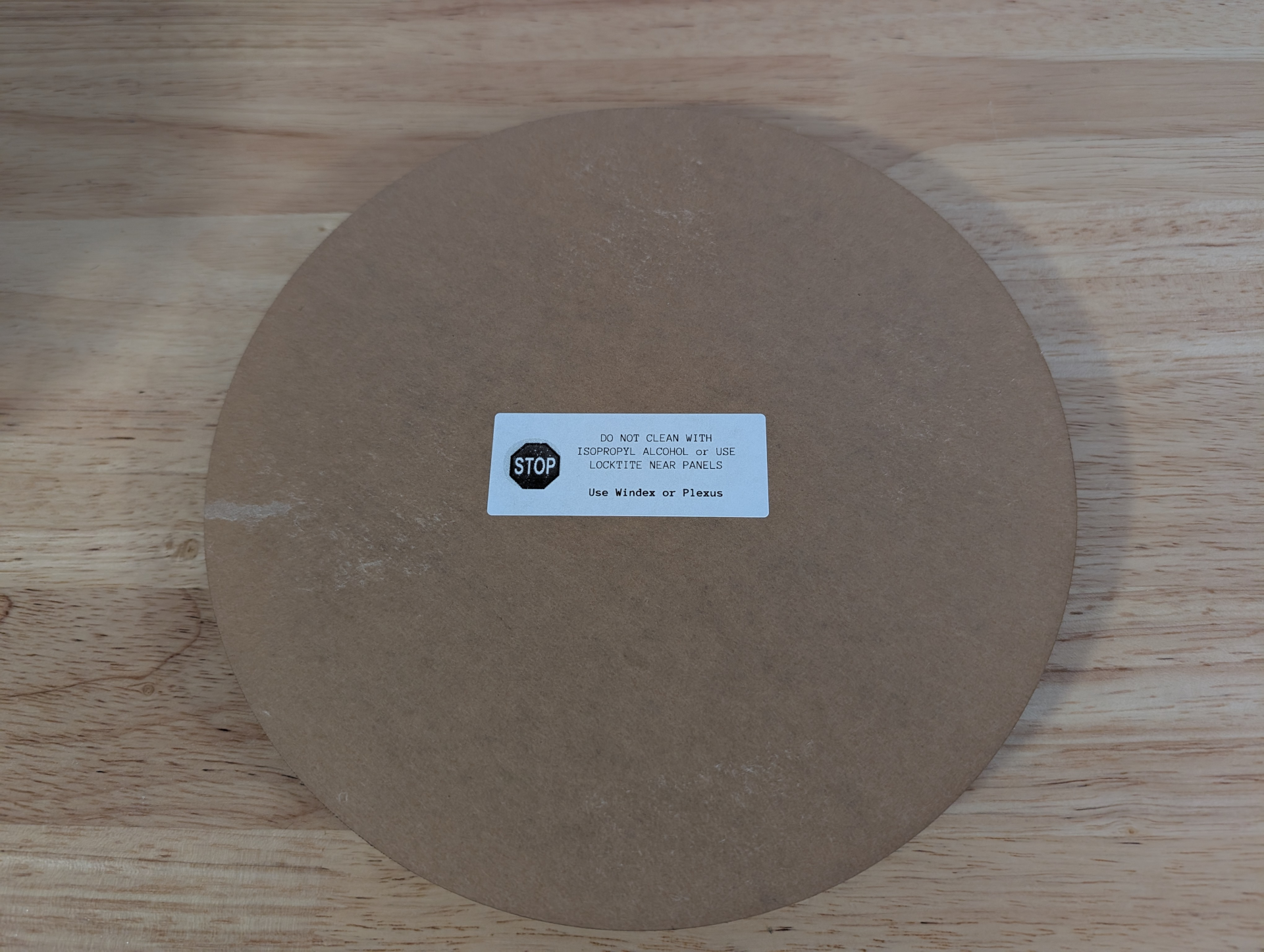 Acrylic Circle For Stealthmax and Stealthmax S