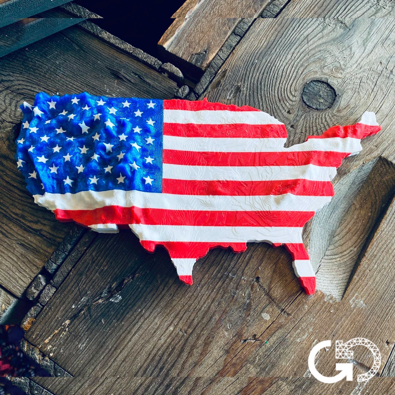 American Red: Recycled PET-G