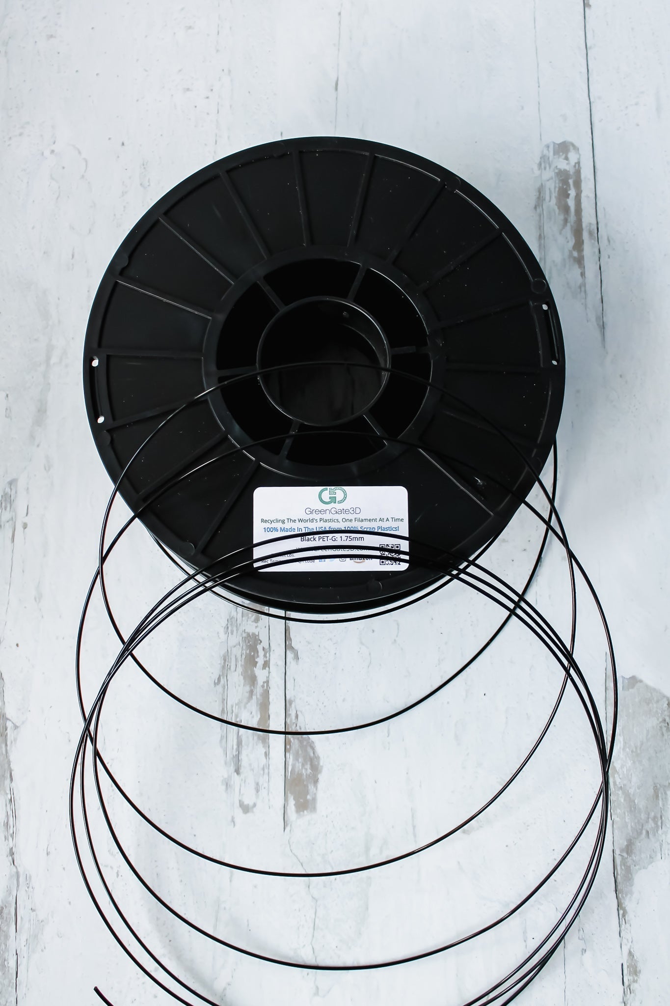 Black: Recycled PET-G