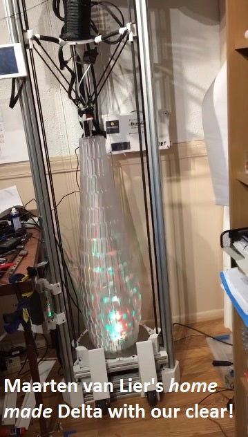 Clear: Recycled PET-G