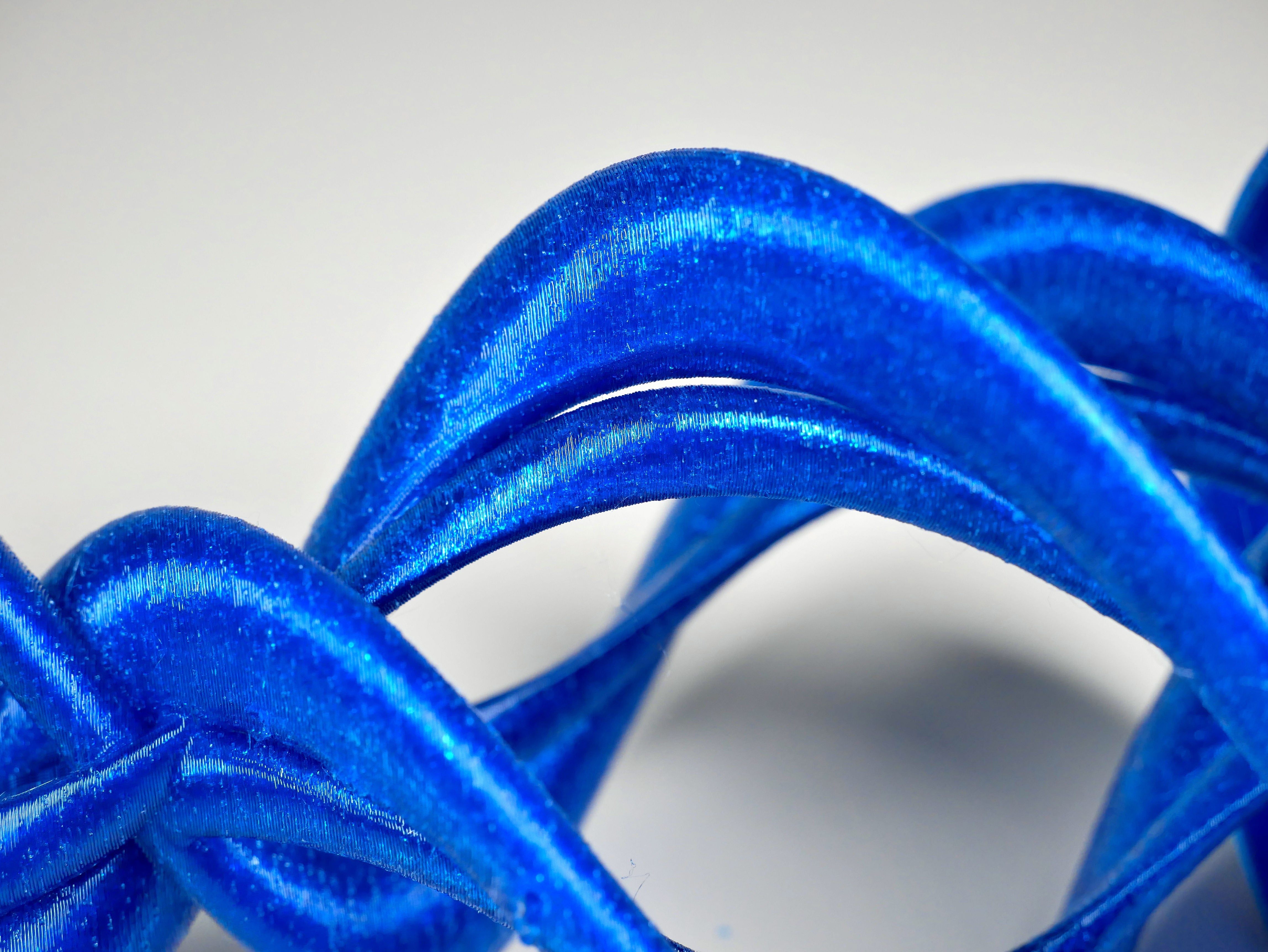 Deepwater Blue by 3DPrint Bunny: Recycled PET-G with ✨️S✨️P✨️A✨️R✨️K✨️L✨️E✨️S✨️