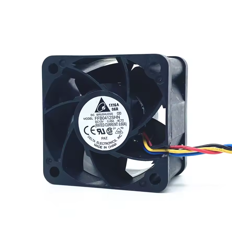Delta 4028 12V 0.6A Axial Fan FFB0412SHN 2-Pin 4-Pin PWM
