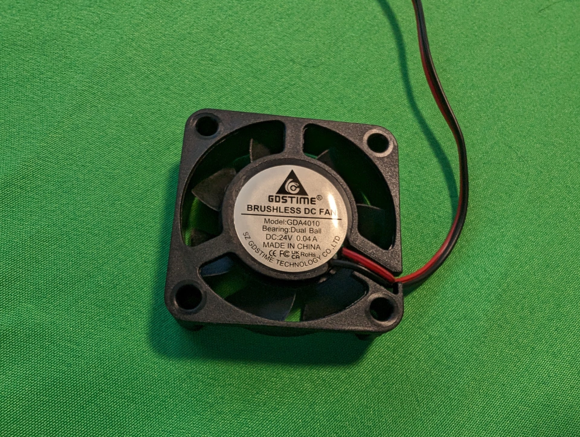 GDSTIME Axial Fan 4010 24v