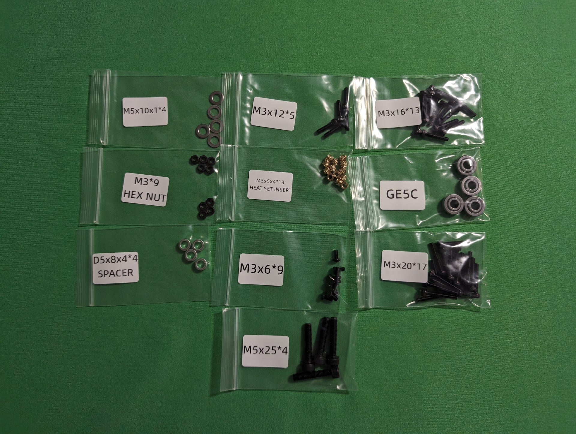 Zero Offset GE5C Hardware Kit For v2.4