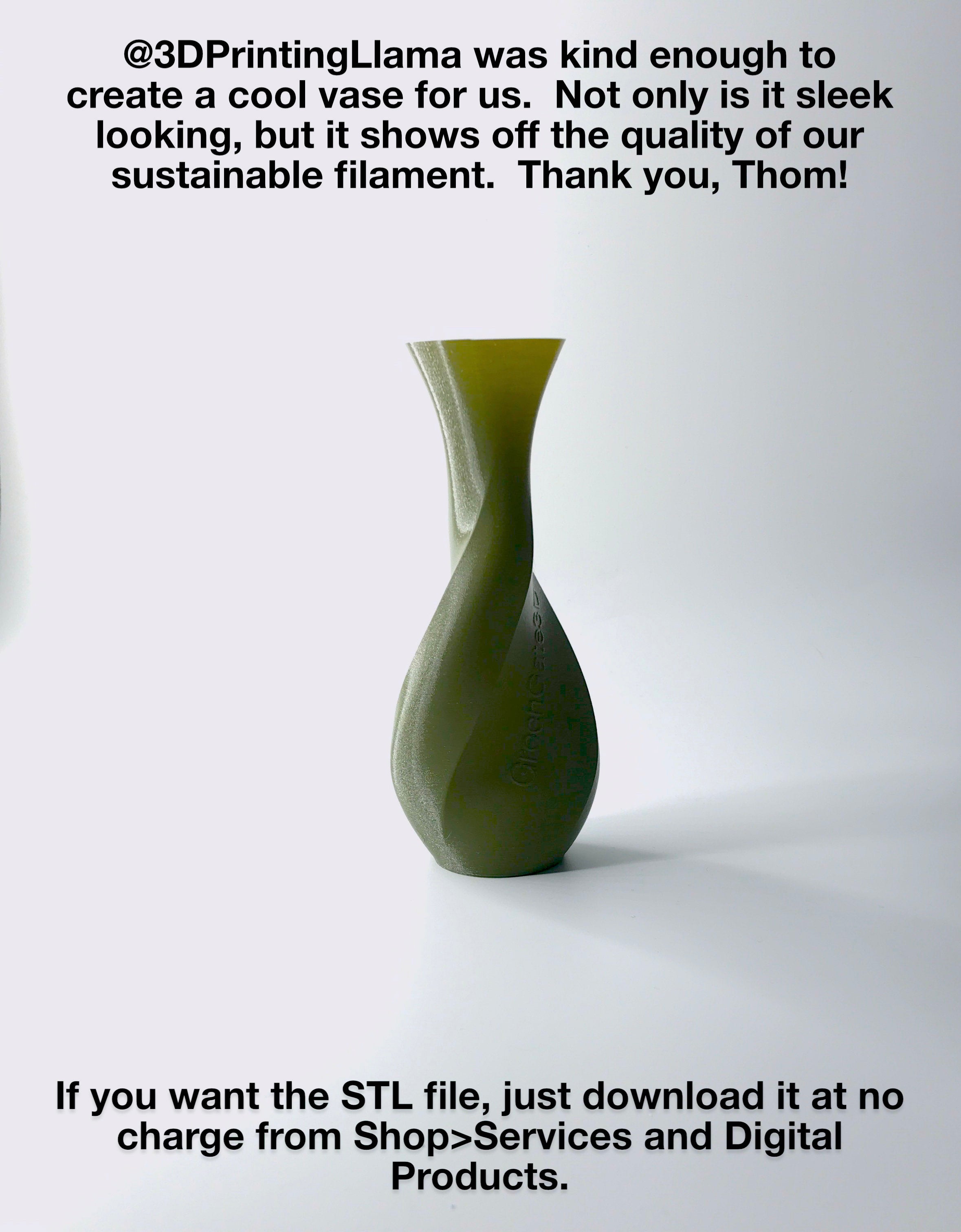 Olive Drab: Recycled PET-G