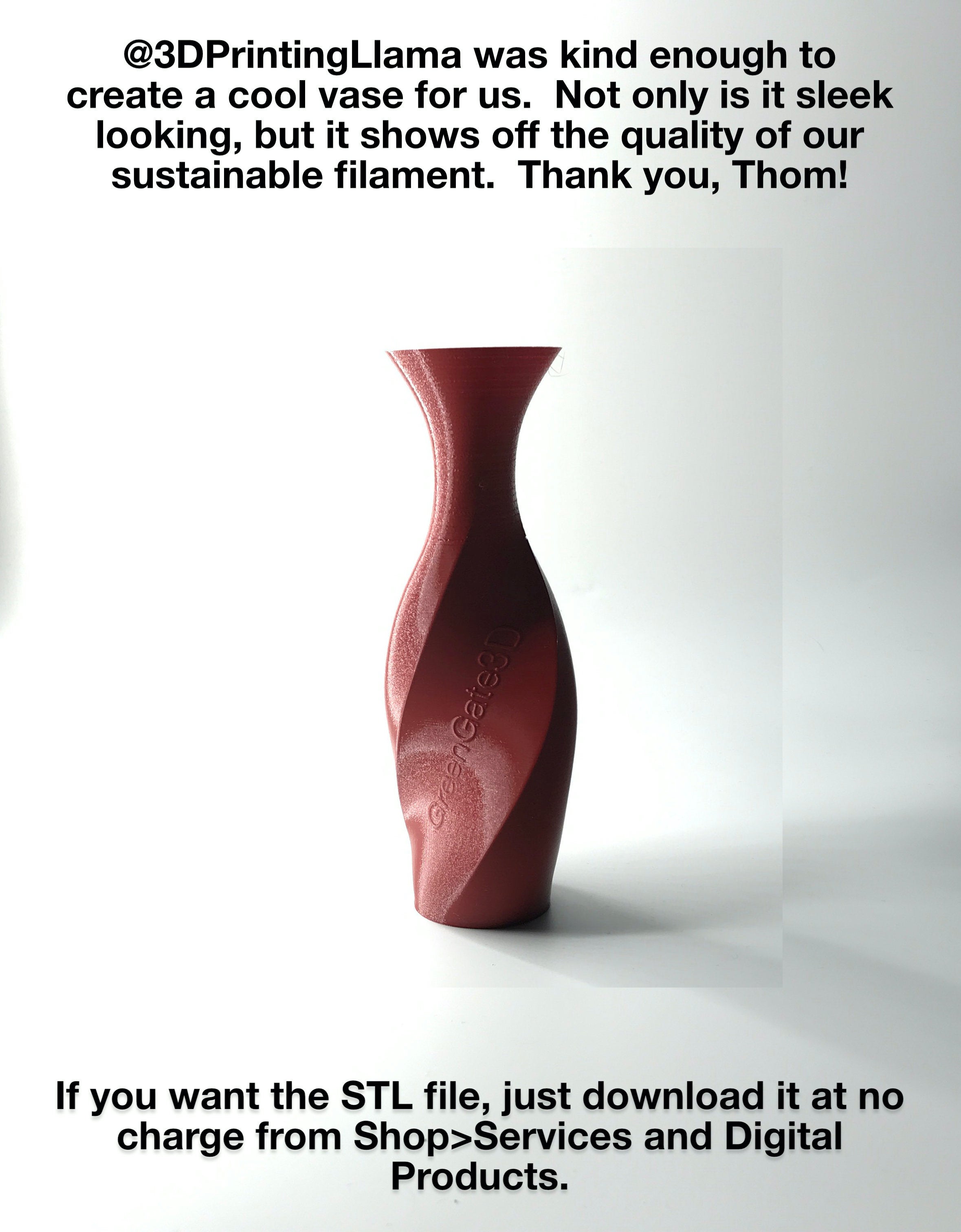 Mars Red: Recycled PET-G