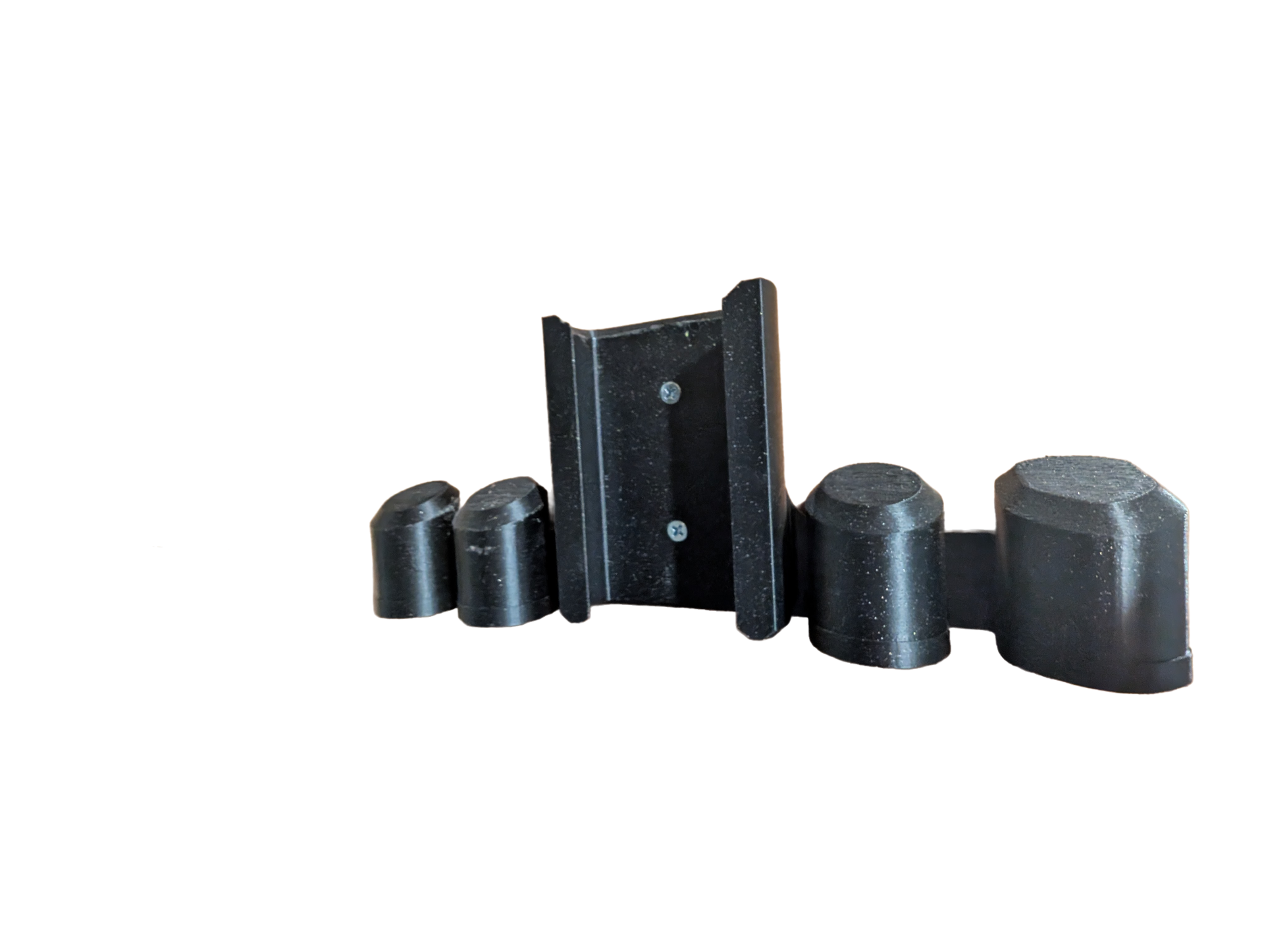 Stick Vacuum Wall Mount Holder Compatible With Ryobi, Battery Compatible Rack with Installation Hardware, Black