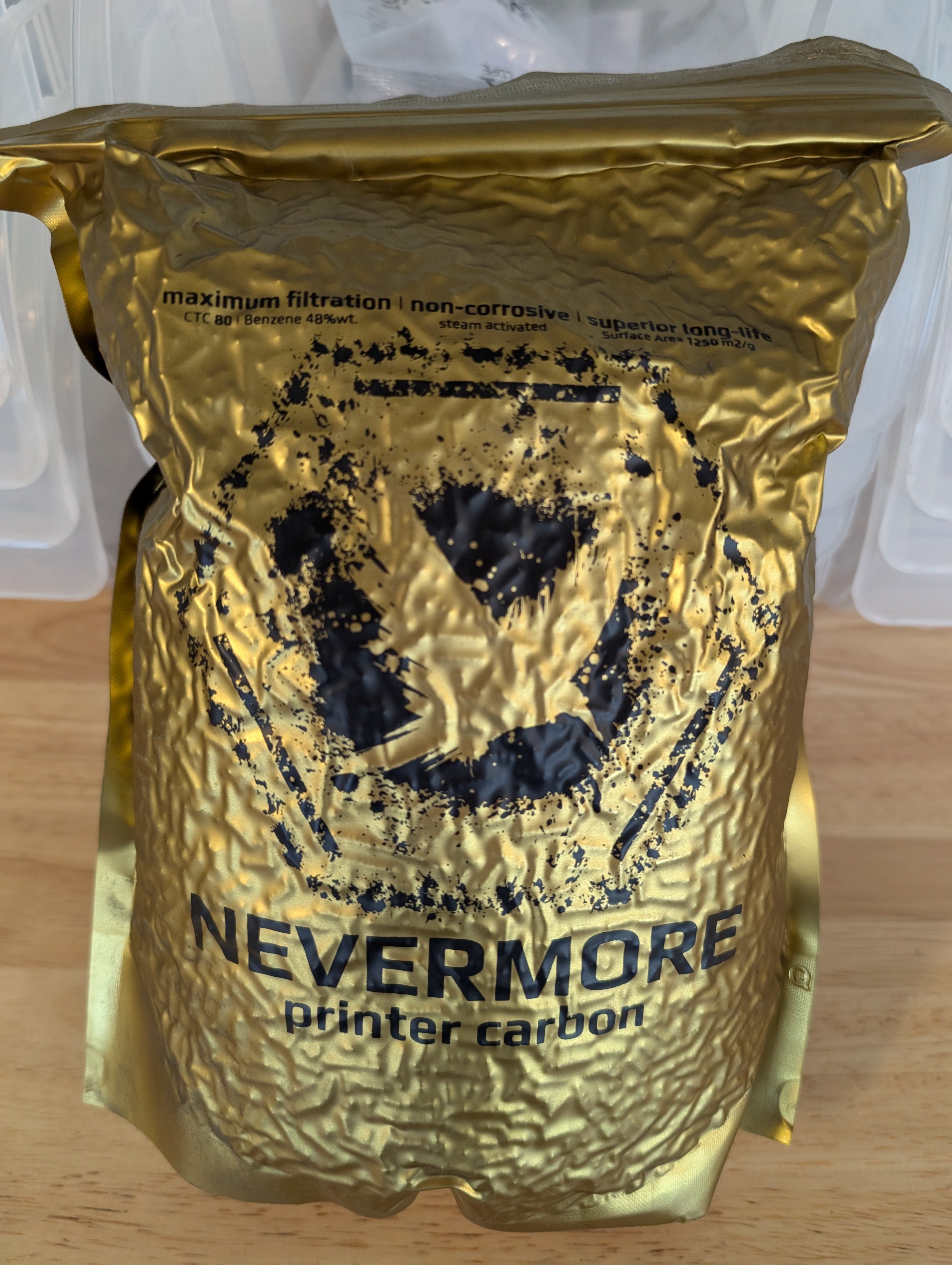 Nevermore Activated Carbon for VOC Standard XL Scorch