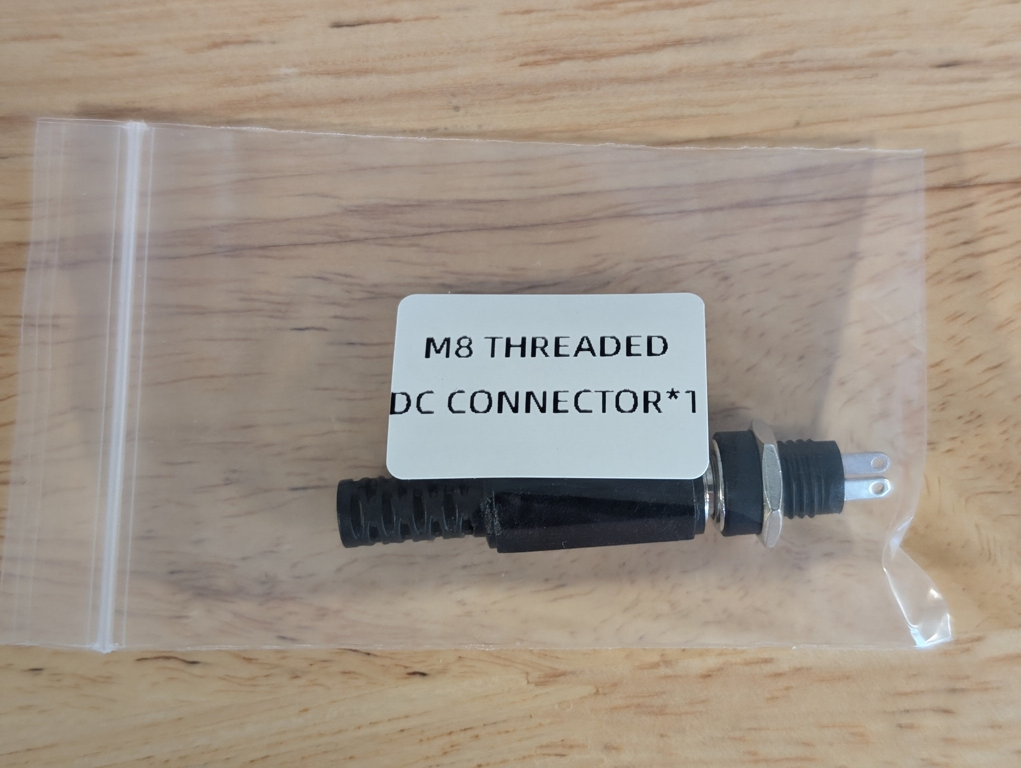 M8 Threaded DC Connector