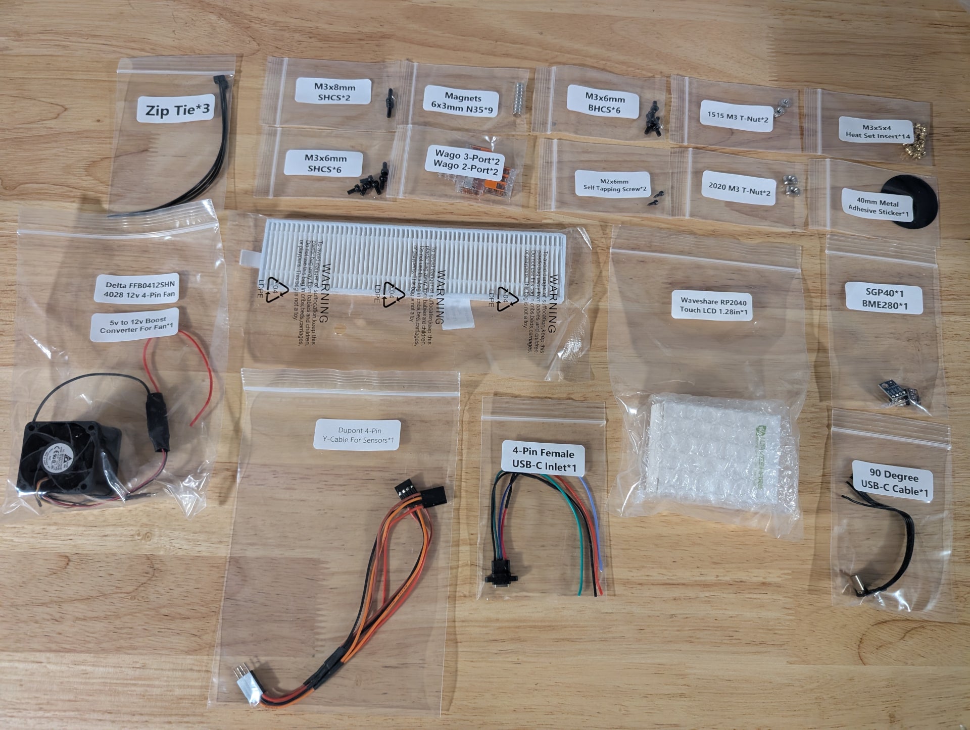 Nevermore Mini Hardware Kit