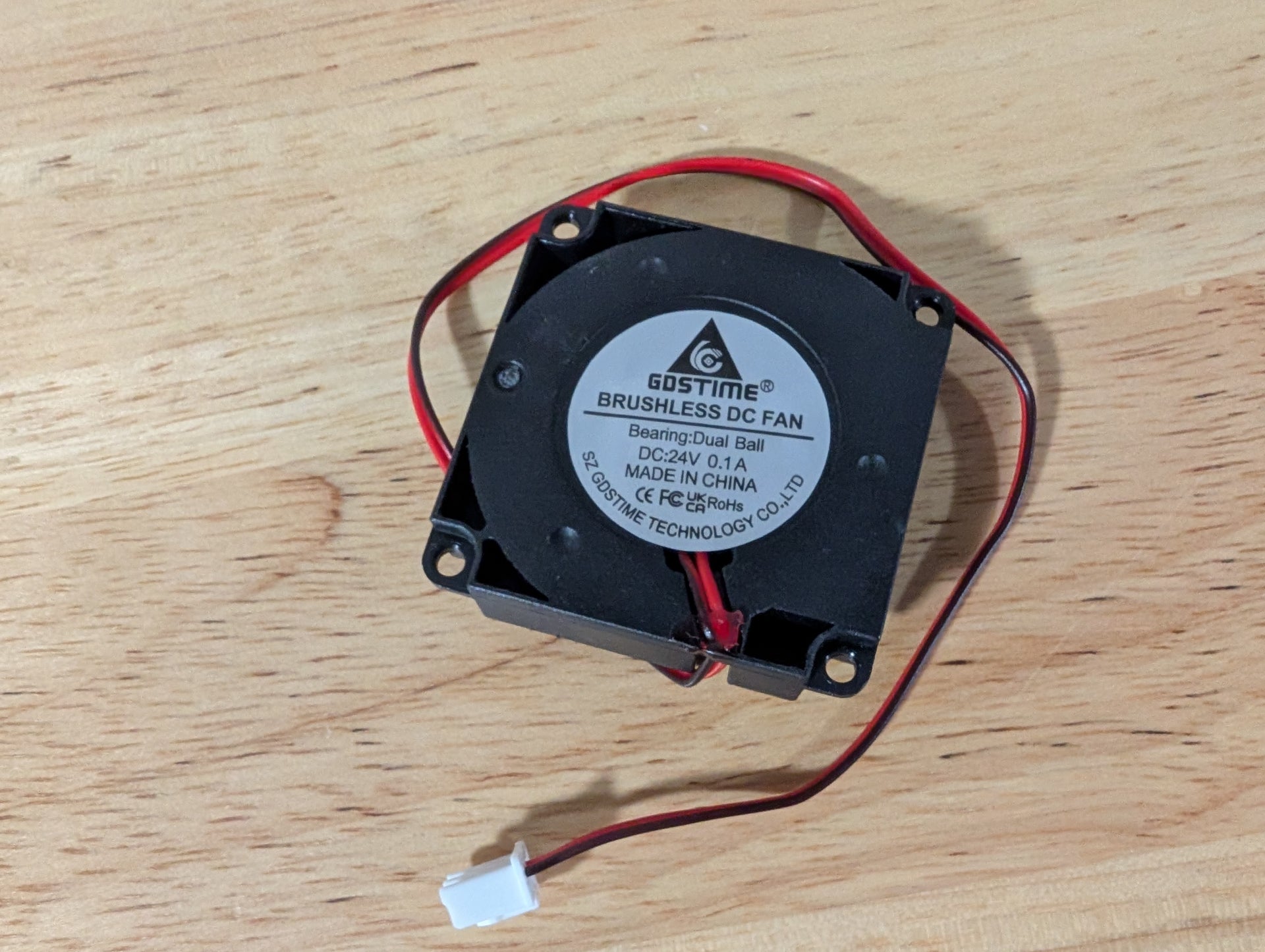 GDSTIME Blower Fan 4010 24V 0.1A Dual Ball Bearing