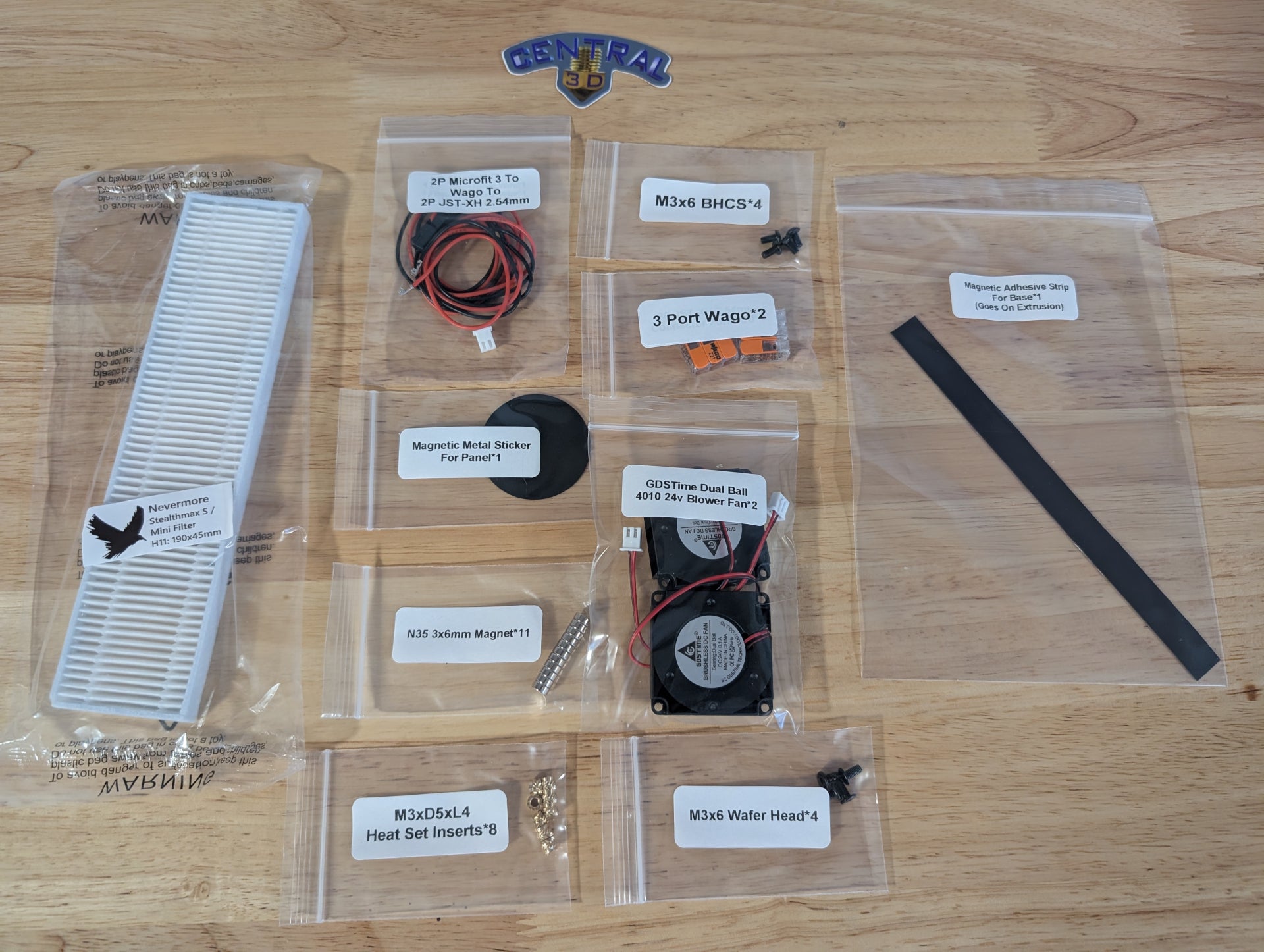 Nevermore Mini Hardware Kit