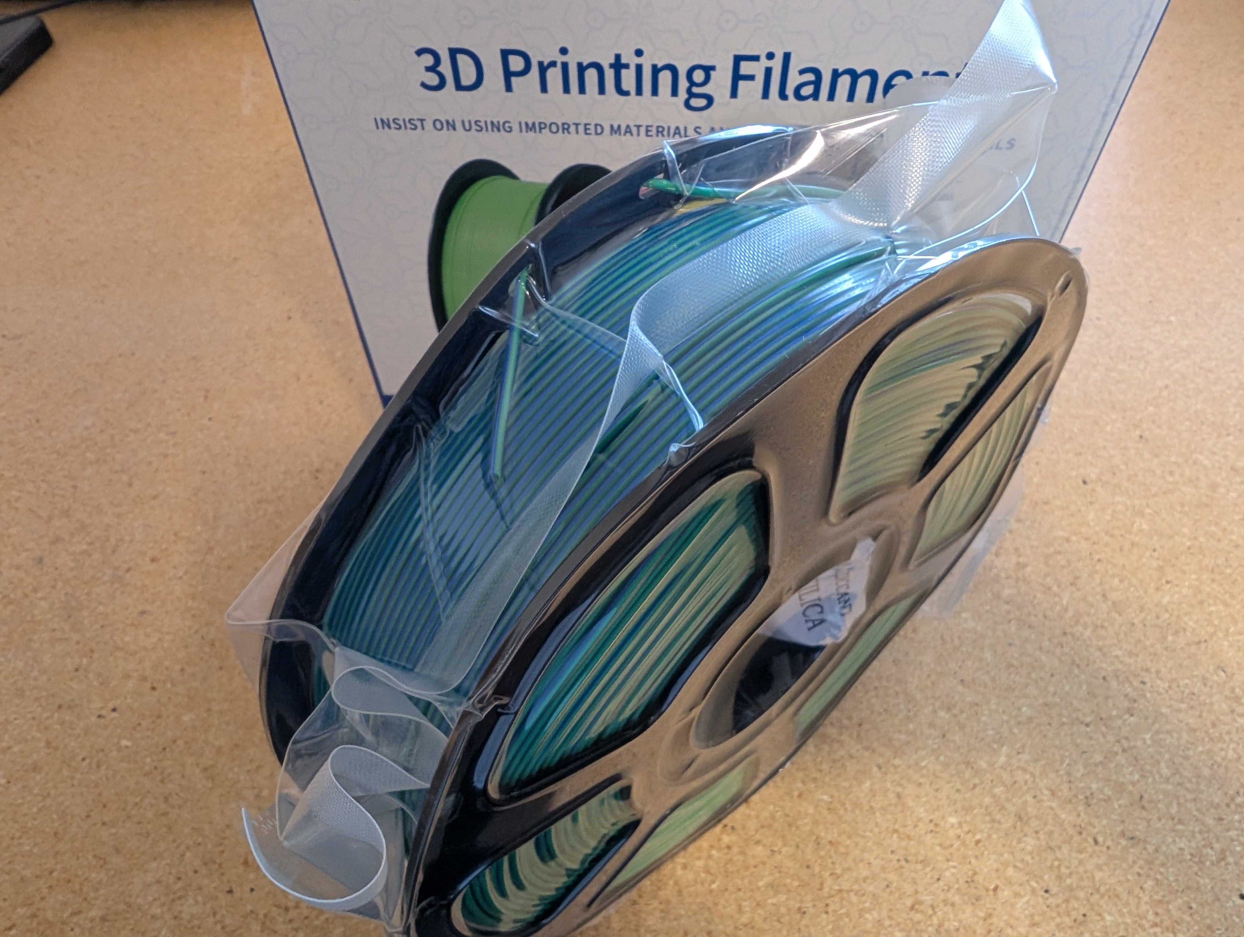 Central 3D Printing PLA+ Silk Filament - 1KG Premium Filament Bambu AMS Compatible