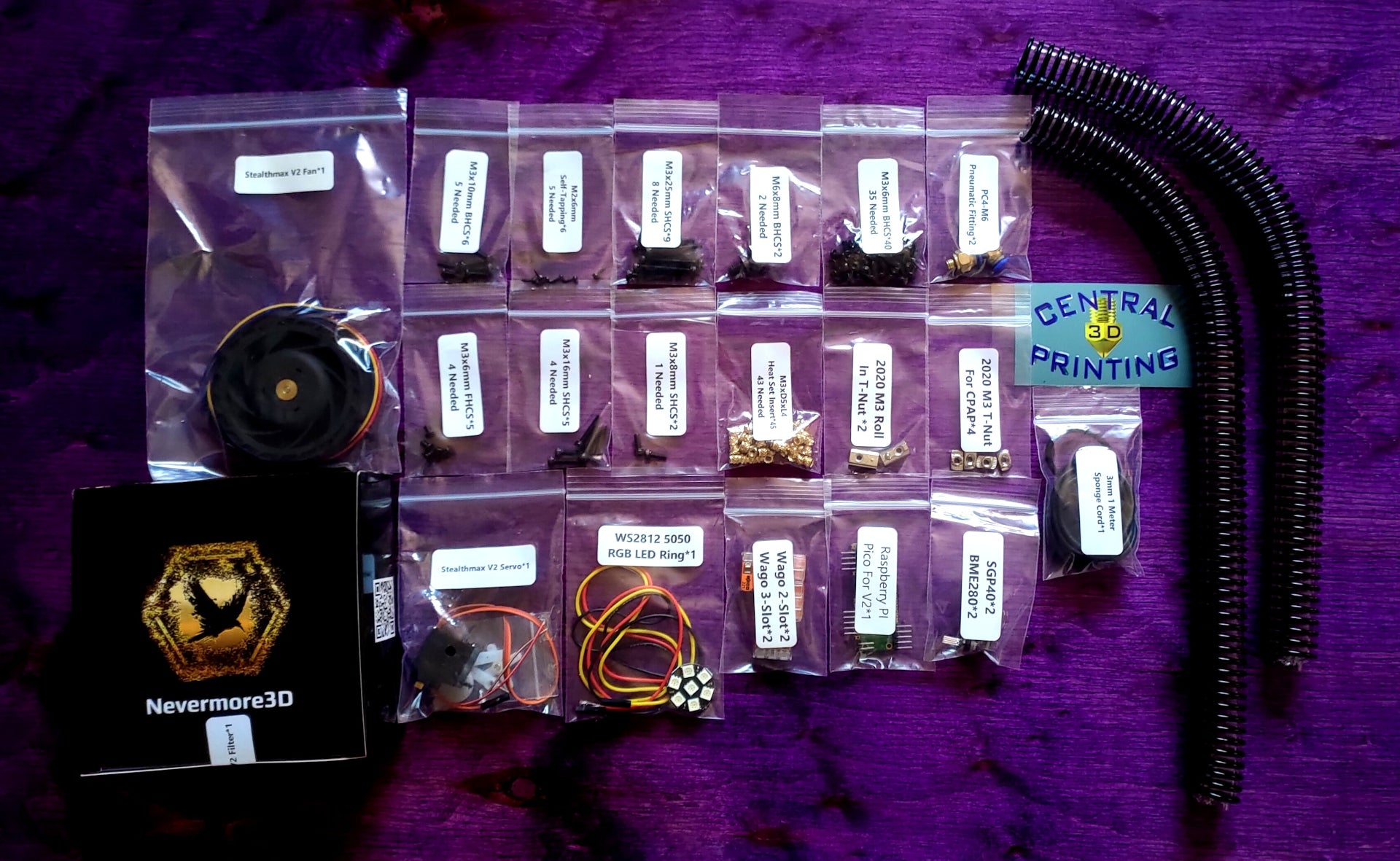 Nevermore StealthMax V2 Hardware Kit