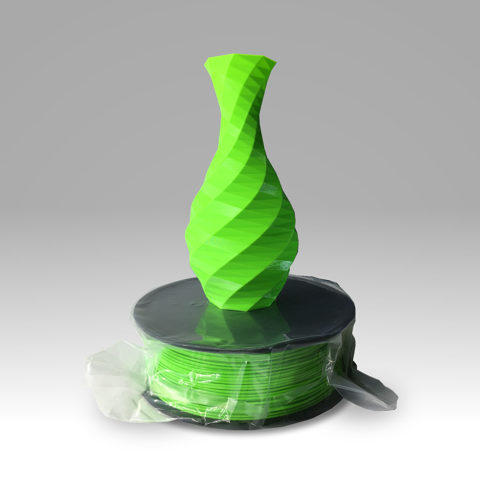 Prime Time Lime: FLUORESCENT Recycled PET-G