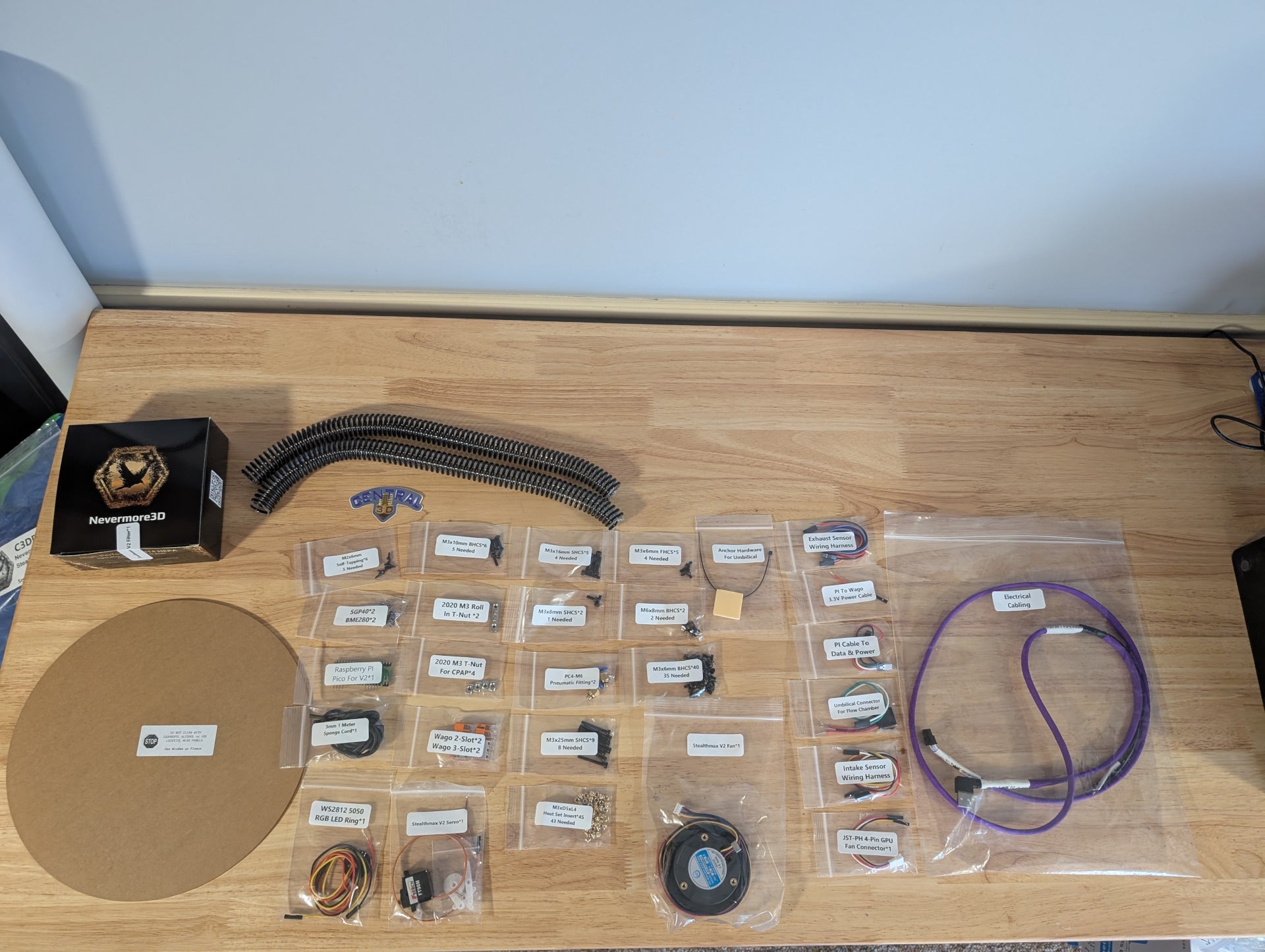 Nevermore StealthMax V2 Hardware Kit