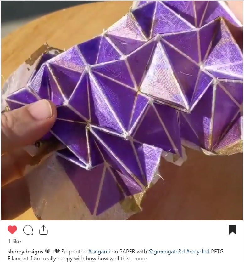 Indigo (AKA Translucent Purple): Recycled PET-G šššNOW WITH 20% MORE, FREE!ššš