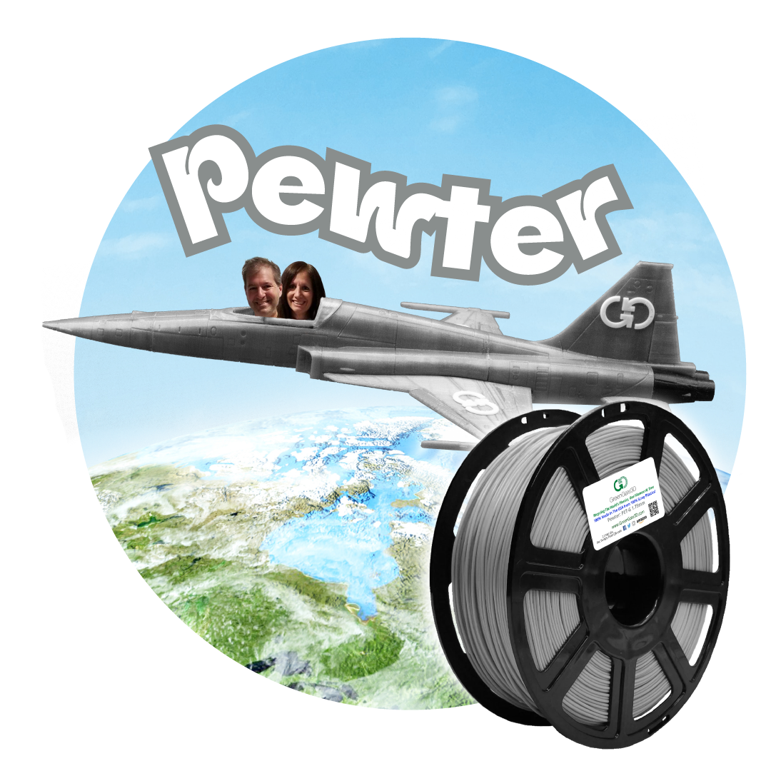 Pewter: Recycled PET-G