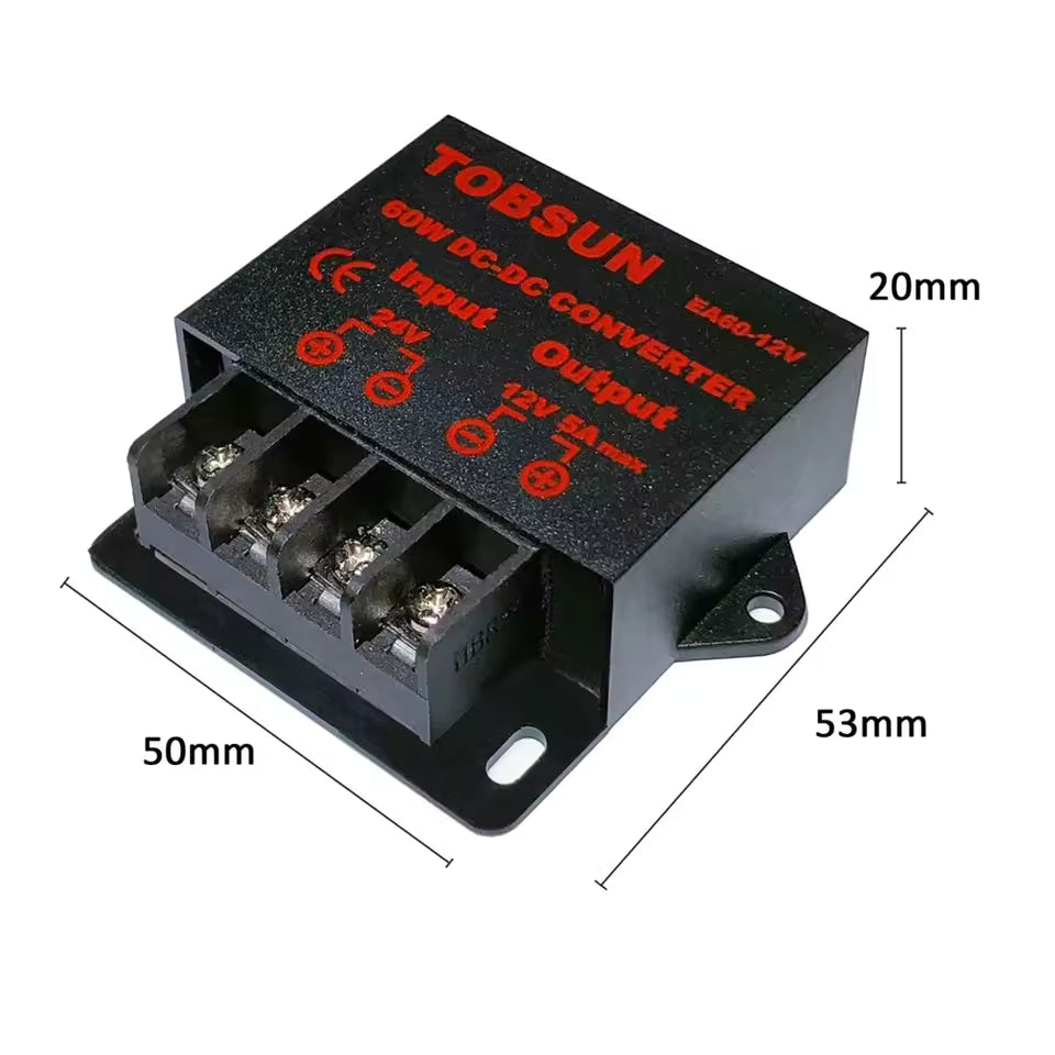 Tobsun Surface Mount 24v 12v 5v Buck Converter