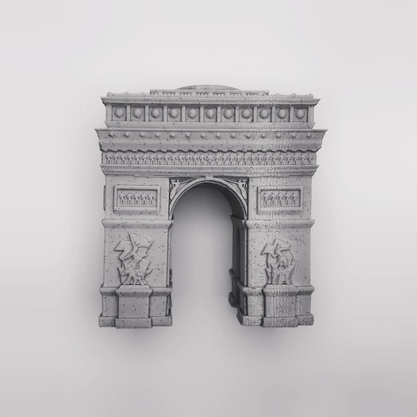 MiniWorld3D Marble: Recycled PET-G (plus a FREE Arc de Triomphe STL by MiniWorld3D!)