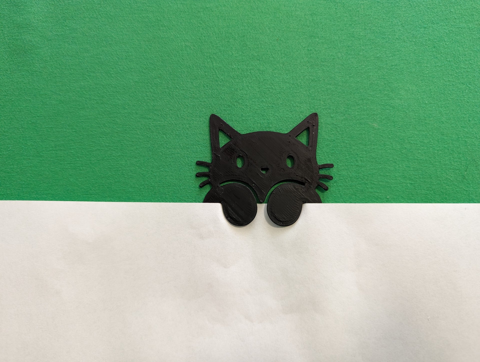 Peeking Cat Bookmark
