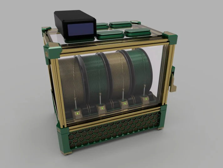 Enclosure for Box Turtle Automated Filament Changer / Multi-Color Unit By Armored Turtle