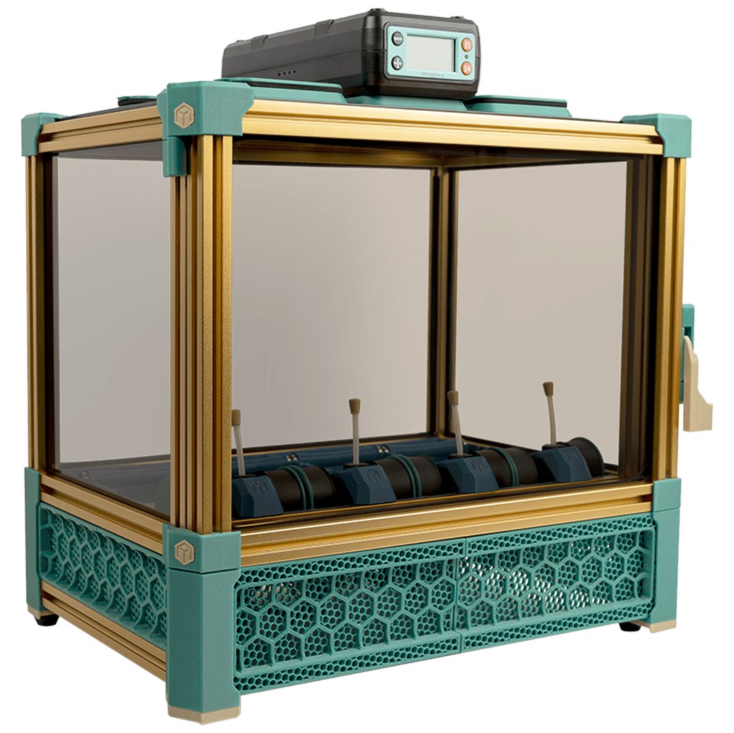 GOLD Edition Box Turtle Automated Filament Changer Kit with Box Turtle, Enclosure, LED Kit, BT-IO Board and BONUS Injection Molded Trays